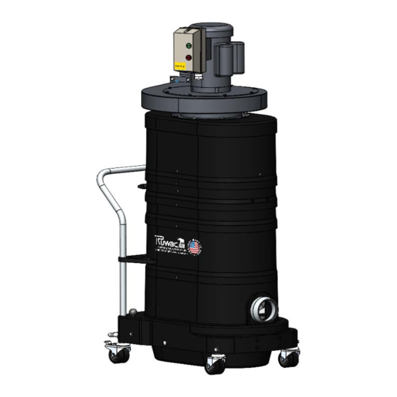 Ruwac DV460 Series Installation, Operation, Maintenance And Service Instructions
