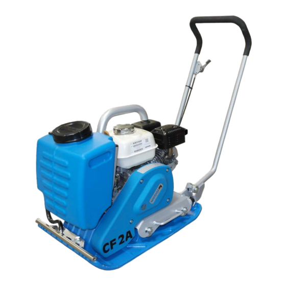 Weber mt CF 2-II Operating And Maintenance Manual