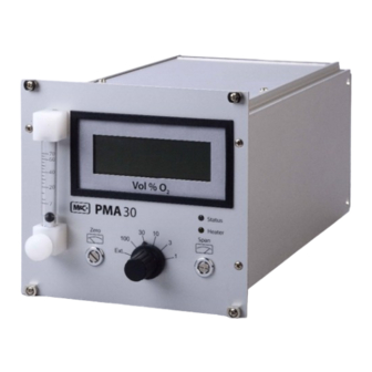 M&C PMA Series Instruction Manual