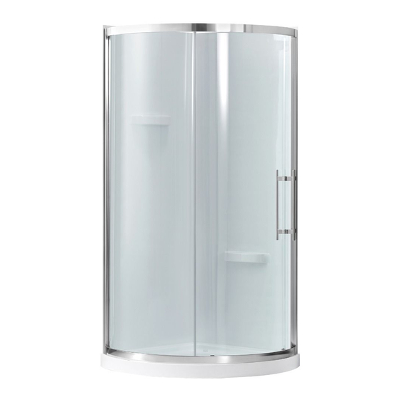 OVE EMILY SWIFT 36 Shower Enclosure Manuals
