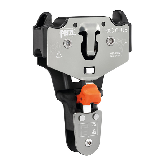 Petzl TRAC CLUB Manual