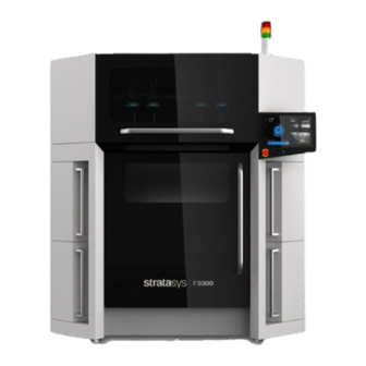 Stratasys F3300 Site Preparation Manual