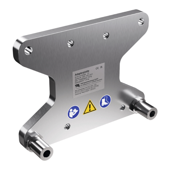 TKR Group 83 30 5 A1B E86 Manuals