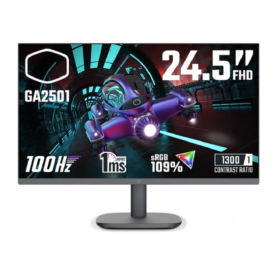 Cooler Master GA2501 Manuals