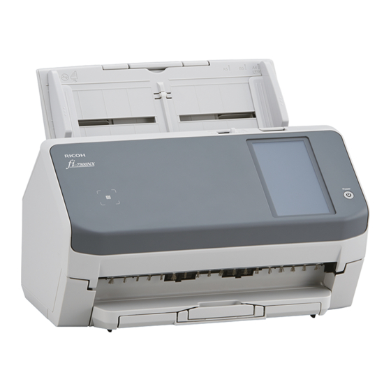 Ricoh fi-7300NX Quick Start Manual