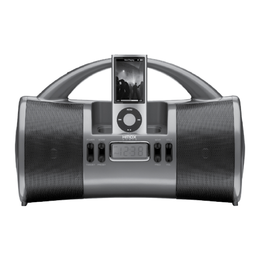 HoMedics HMDX-SBOX Manuals