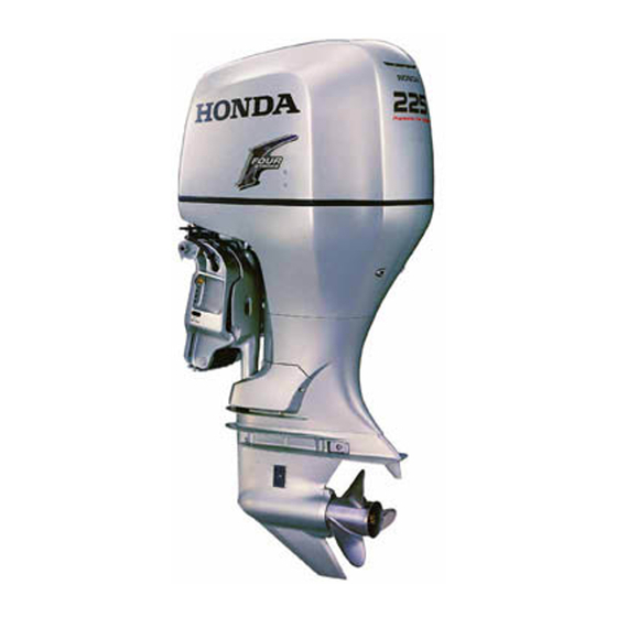 Honda Marine BF200A Owner's Manual