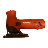 Hilti WSJ110-EB Operating Instructions Manual