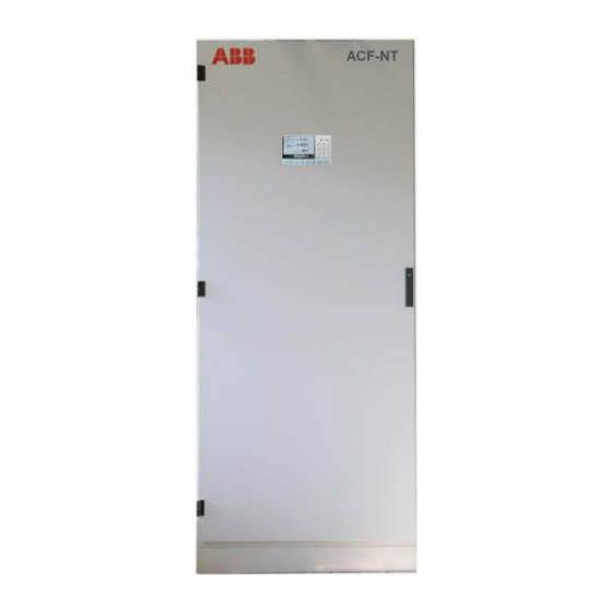 ABB ACF-NT Installation Instructions Manual