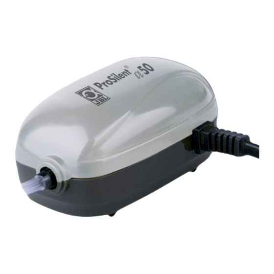 JBL ProSilent a50 Manual