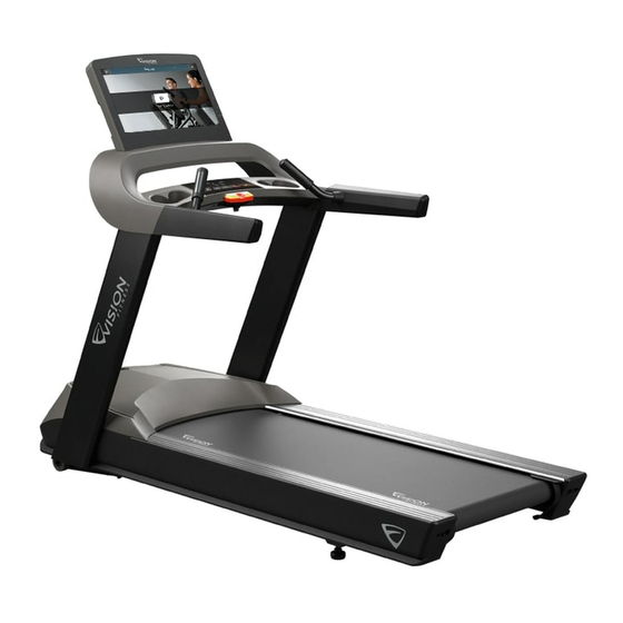 Vision Fitness T600E Instructions Manual