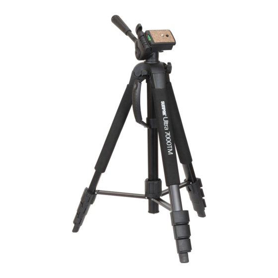 Sunpak Ultra 7000TM Quick Start Manual