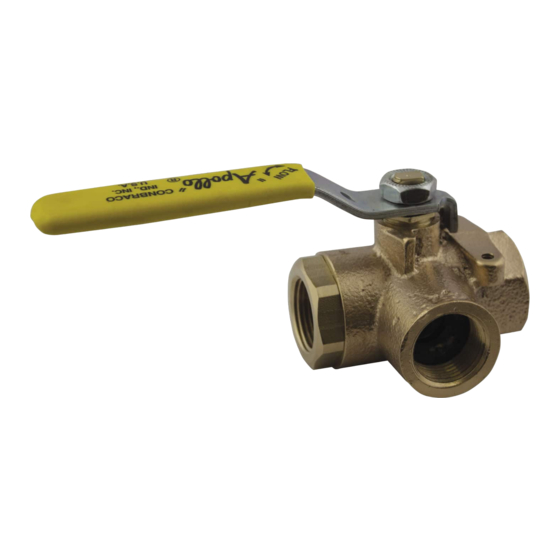 Conbraco Industries Apollo 70-600 Series Installation, Operation And Maintenance Manual