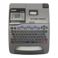 Casio KL-7000BK Service Manual And Parts List