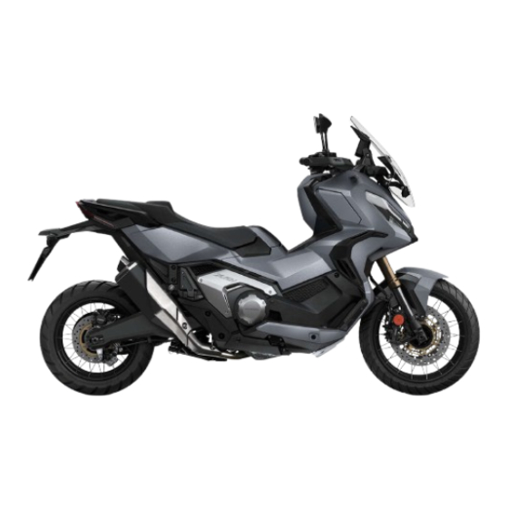 Honda ADV350A Owner's Manual