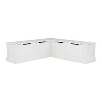 Linon 90311WHT01U Manual