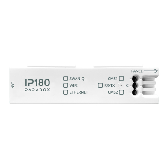 Paradox IP180 Installation Manual