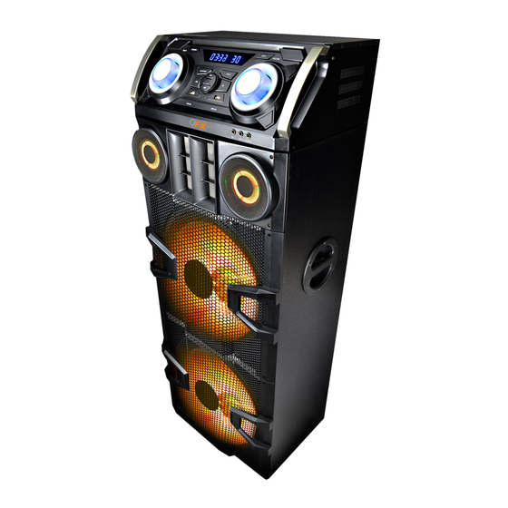QFX SBX-8815200BTL Instruction Manual