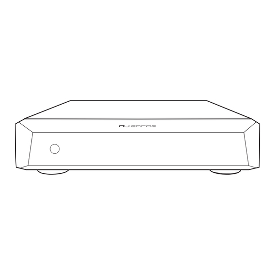 Optoma NU FORCE MCA30 User Manual