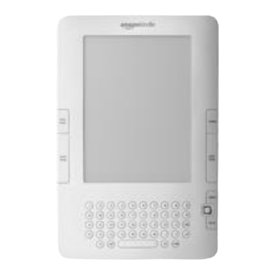 Amazon Kindle Get Started