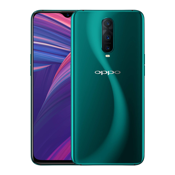 Oppo RX17 PRO Manuals
