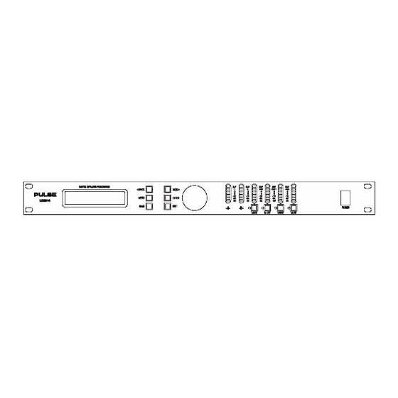 Pulse LSM2141 Operation Instruction Manual