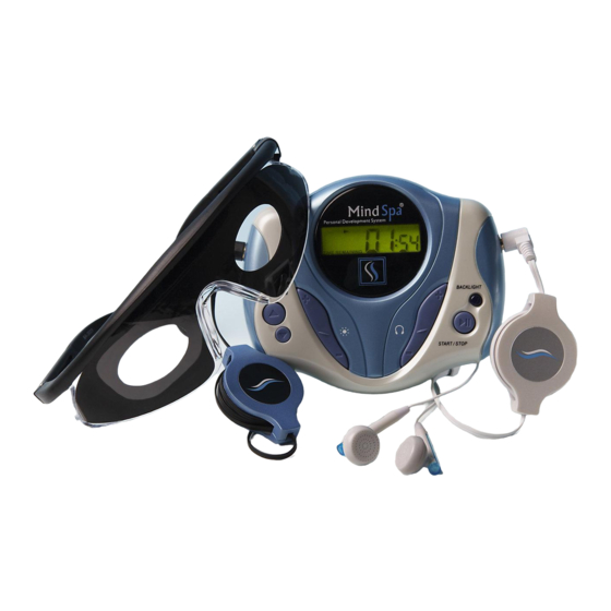 A/V Stim MindSpa Instruction And Use Manual