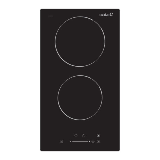 Cata ISB 3002 BK Installation, Use And Maintenance Instructions
