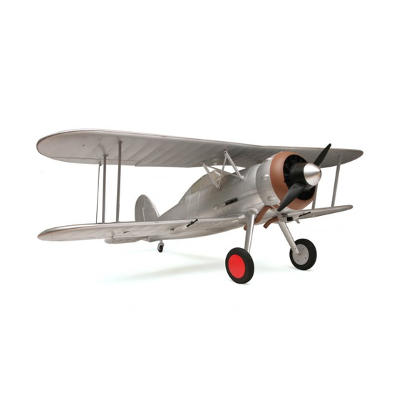 Durafly GLOSTER GLADIATOR MK1 Instruction Manual