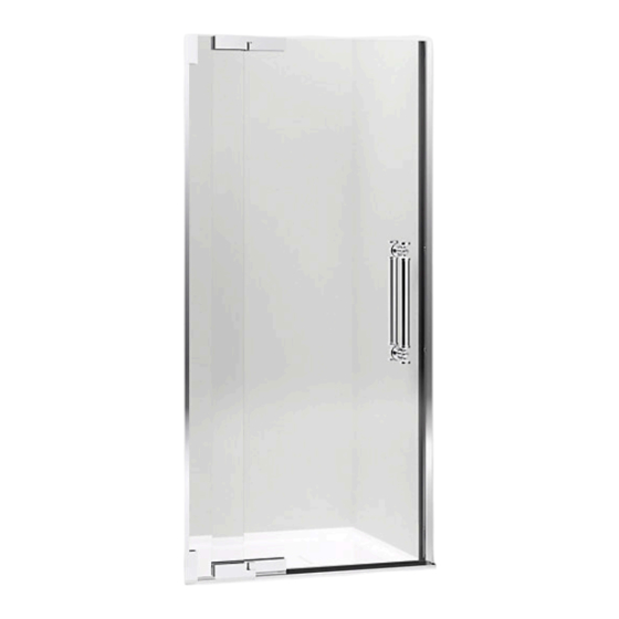 Kohler Pinstripe K-705707-L Quick Start Manual