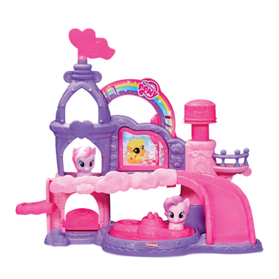 Hasbro Toy Box Tools Playskool Friends My Little Pony Musical Celebration Castle Manual