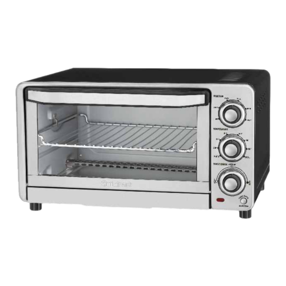 Cuisinart Custom Classic TOB-40N Instruction And Recipe Booklet