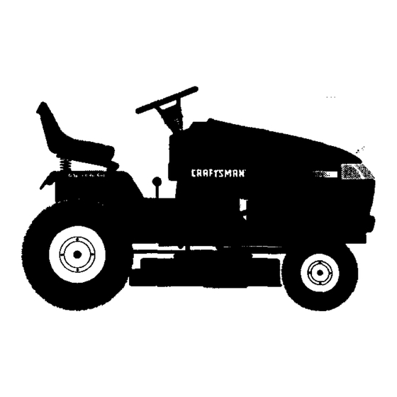 Craftsman EZ3 917.273031 Owner's Manual