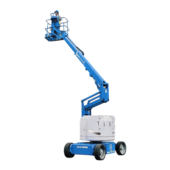 Terex Genie Z-34/22 IC Service And Repair Manual