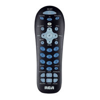 RCA RCR311ST - Universal Remote Control Owner's Manual