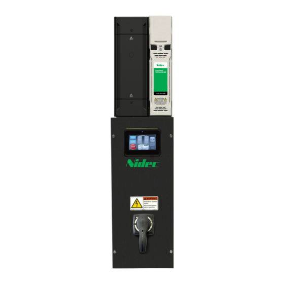 Nidec Control Techniques HVAC Drive H300 HMI Bypass Manuals
