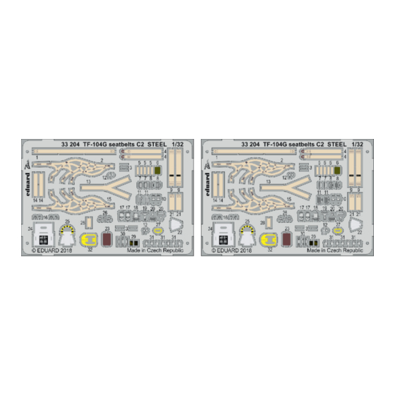 Eduard ZOOM 33 204 Manual