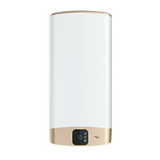 ARISTON ABS VLS EVO INOX PW 80 INSTRUCTIONS FOR INSTALLATION, USE ...