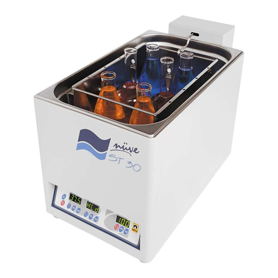 NUVE ST 30 User Manual
