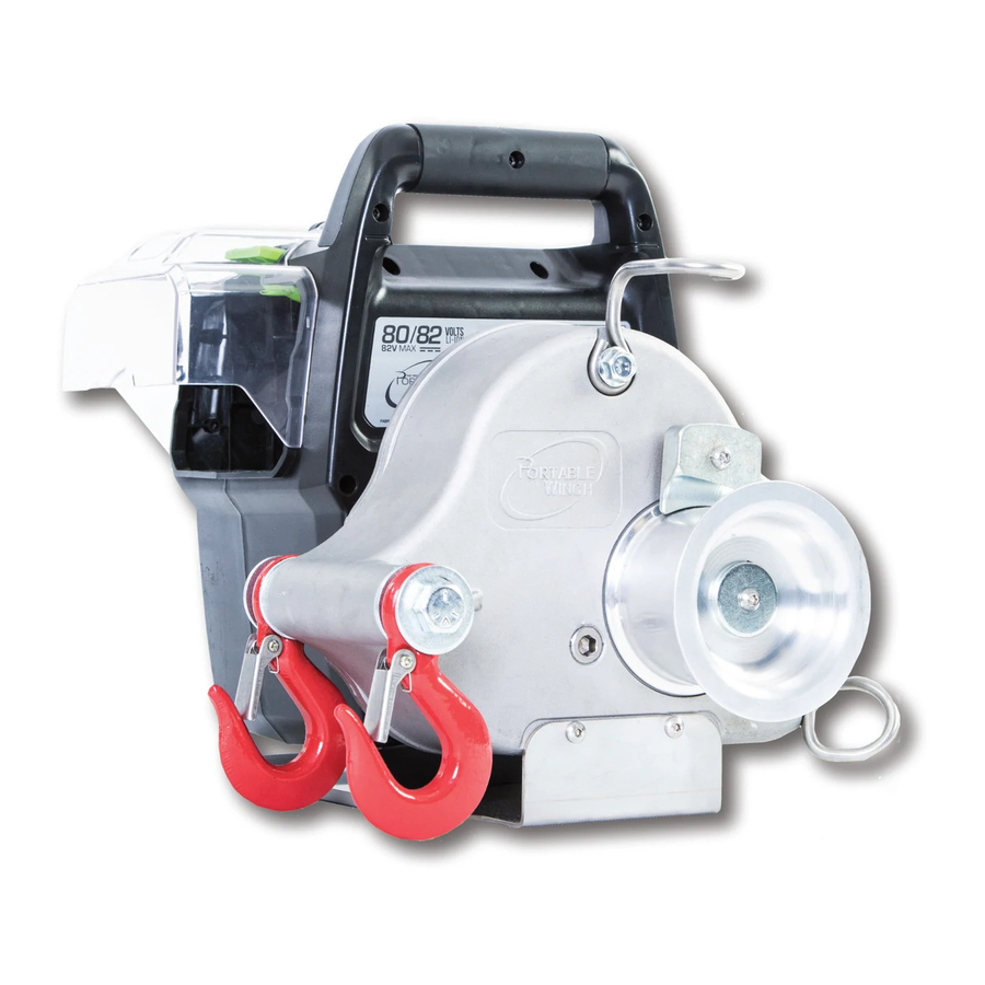 Portable Winch PCW3000-Li User Manual