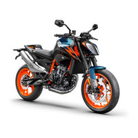 KTM 890 DUKE R 2022 Setup Instructions