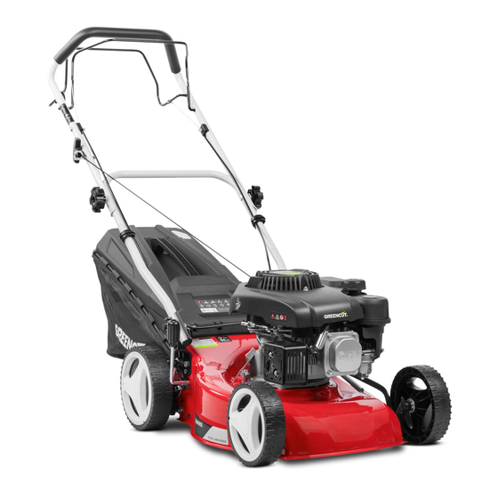 User Manuals: Greencut GLM690X Petrol Lawnmower