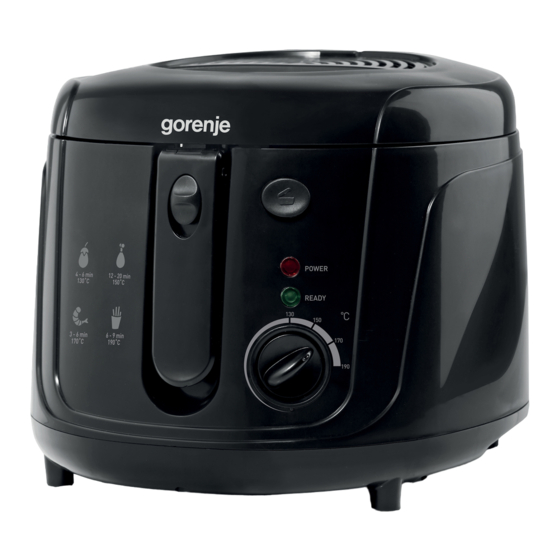 Gorenje GF1800BK Instruction Manual