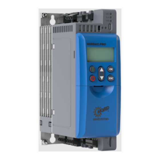 Nord Drivesystems NORDAC PRO Manualline