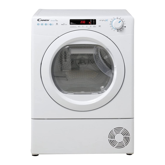 Candy Smart Pro CSOE H8A2DE-S Manual