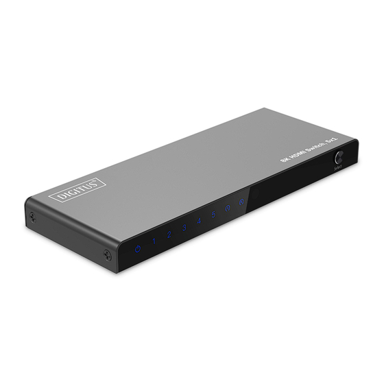 Digitus DS-55334 Quick Installation Manual