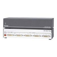 Extron electronics Distribution Amplifiers DVI DA6 Plus User Manual