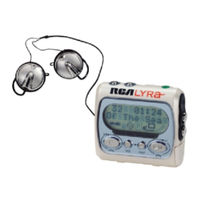 RCA RD1021 - Lyra 64 MB MP3 Player User Manual