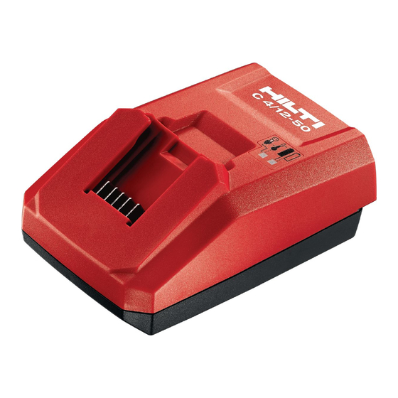 Hilti C4/12-50 Manual