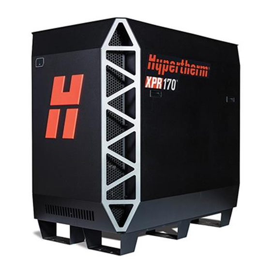 Hypertherm XPR170 Manuals